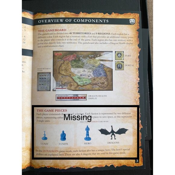 Risk The Elder Scrolls V Skyrim Board Game *READ* - Picture 6 of 16